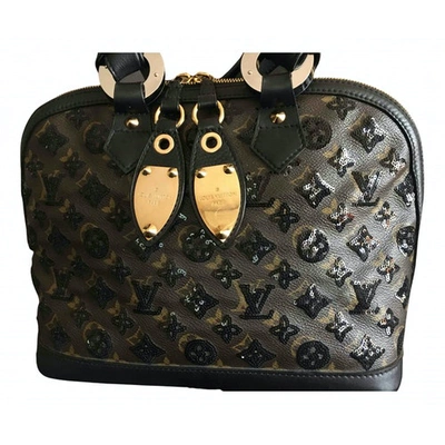 Pre-owned Alma Black Glitter Handbag