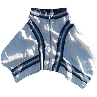 Pre-owned Jean Paul Gaultier Linen Mid-length Skirt In Multicolour