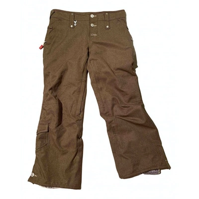 Pre-owned Levi's Trousers In Brown