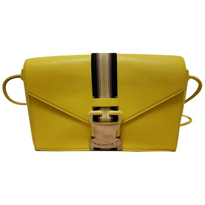 Pre-owned Christopher Kane Leather Handbag In Yellow