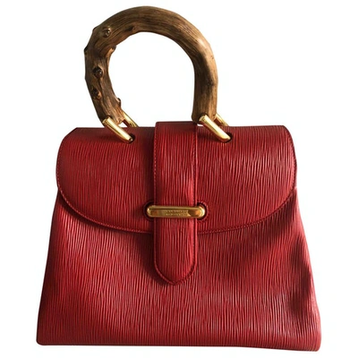 Pre-owned Colombo Red Leather Handbag
