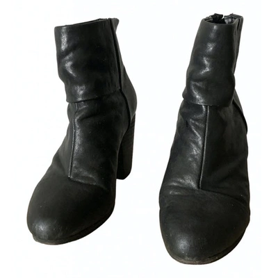 Pre-owned Rag & Bone Black Leather Boots