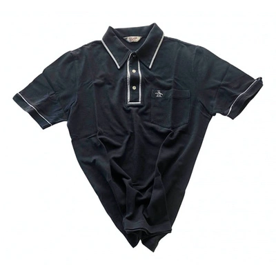 Pre-owned Original Penguin Polo Shirt In Black