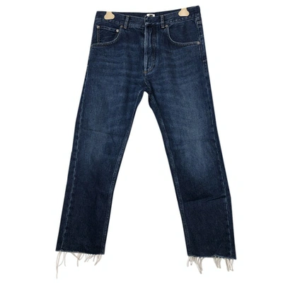 Pre-owned Dior Blue Denim - Jeans Jeans