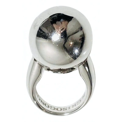 Pre-owned De Grisogono White Gold Ring In Other