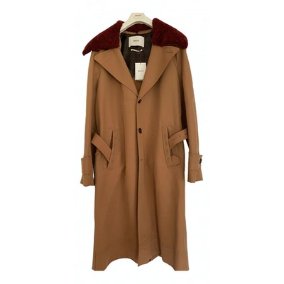 Pre-owned Bally Camel Cotton Coat