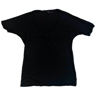 Pre-owned Mulberry Black Synthetic Top
