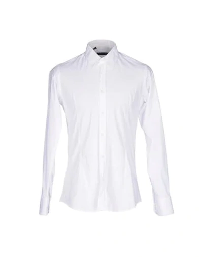 Shop Alessandro Dell'acqua Shirts In White