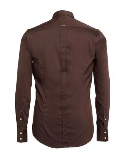 Shop Antony Morato Shirts In Dark Brown