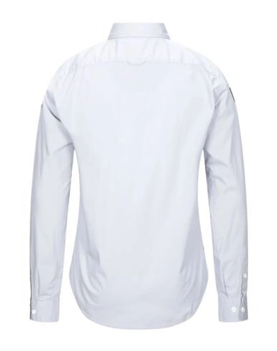 Shop Blauer Man Shirt Light Grey Size L Cotton