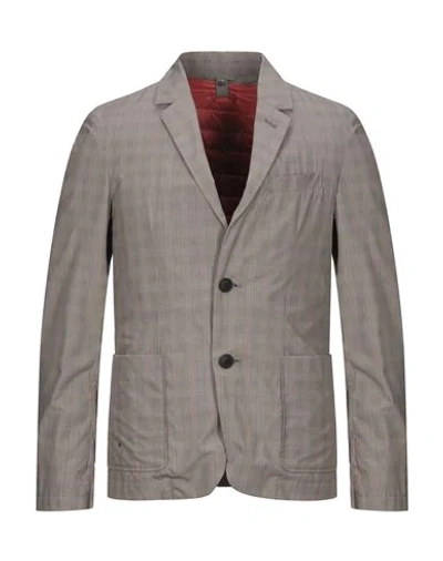 Shop Add Suit Jackets In Dove Grey