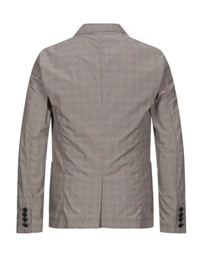 Shop Add Suit Jackets In Dove Grey