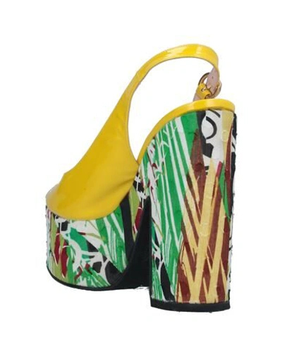 Shop Ras Sandals In Yellow