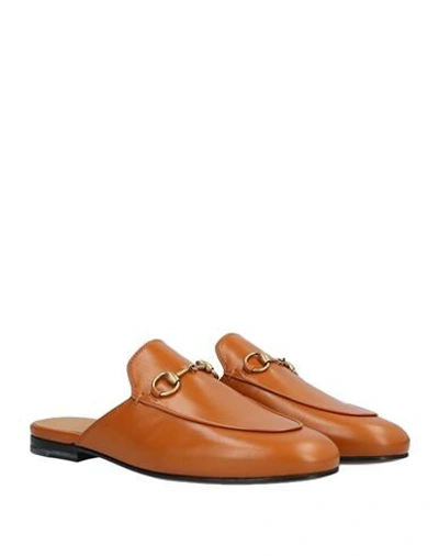 Shop Gucci Mules And Clogs In Tan