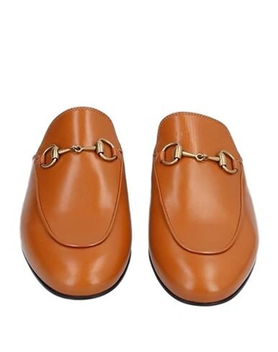 Shop Gucci Mules And Clogs In Tan