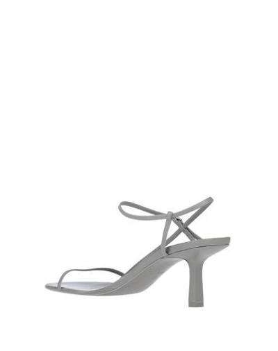Shop The Row Sandals In Grey