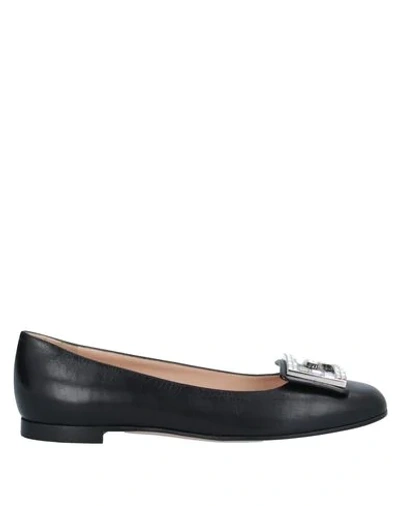 Shop Gucci Ballet Flats In Black