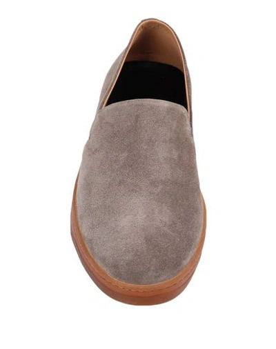 Shop Rare Go-rain Testa Moro Man Loafers Dove Grey Size 9 Soft Leather