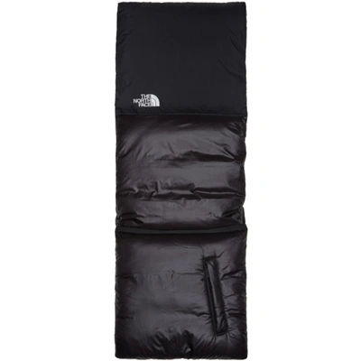 Shop Mm6 Maison Margiela Black The North Face Edition Down Scarf In 900 Black