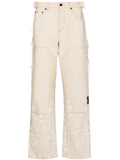 Shop Off-white X Browns 50 Carpenter Trousers In Neutrals