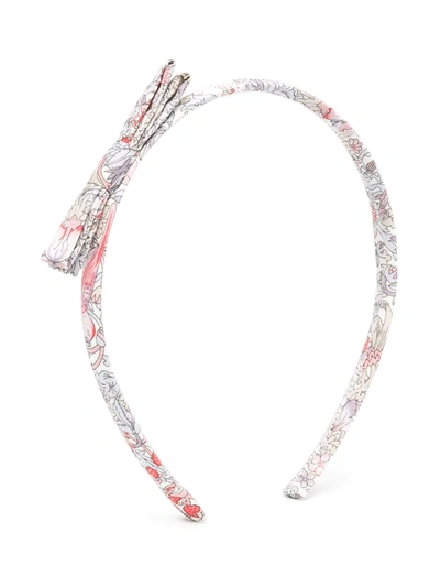 Shop Bonpoint Floral Hair Band In Pink