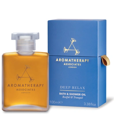 Shop Aromatherapy Associates Deep Relax Bath & Shower Oil 100ml