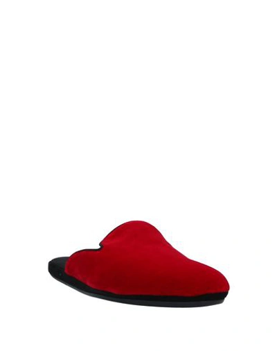 Shop Dolce & Gabbana Slippers In Red