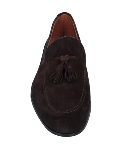 Shop Doucal's Man Loafers Dark Brown Size 7 Soft Leather