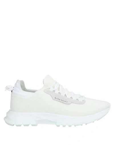 Shop Givenchy Sneakers In Ivory
