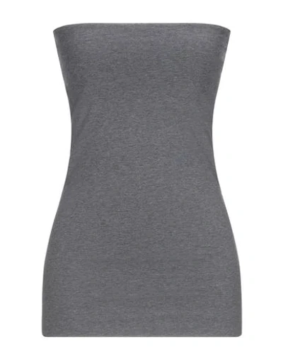 Brunello Cucinelli Tube Top In Grey