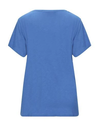 Shop American Vintage T-shirts In Blue