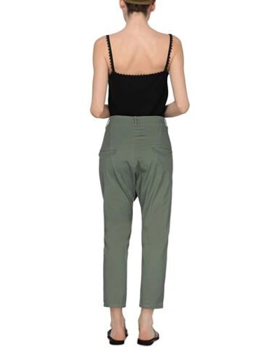 Shop Nili Lotan Casual Pants In Military Green