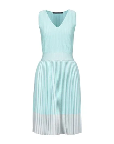 Shop Antonino Valenti Short Dress In Turquoise