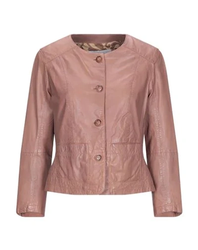 Shop Bully Sartorial Jacket In Pastel Pink