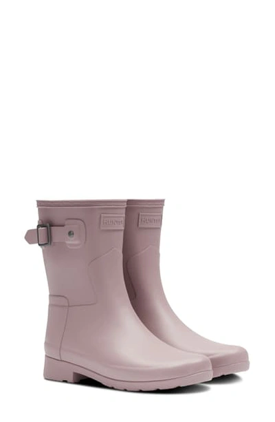 Shop Hunter Original Refined Short Waterproof Rain Boot In Awe