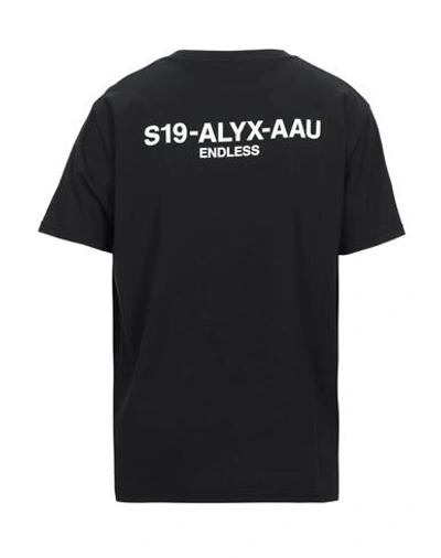 Shop Alyx T-shirts In Black