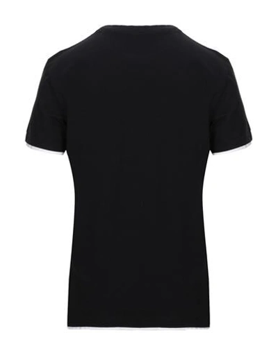 Shop Paolo Pecora T-shirts In Black