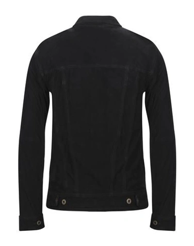 Shop Andrea D'amico Leather Jacket In Black