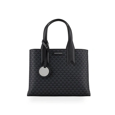 Shop Emporio Armani Women's Black Leather Handbag