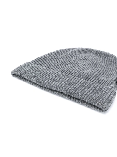 Shop Tom Ford Men's Grey Cashmere Hat