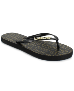 bebe flip flops