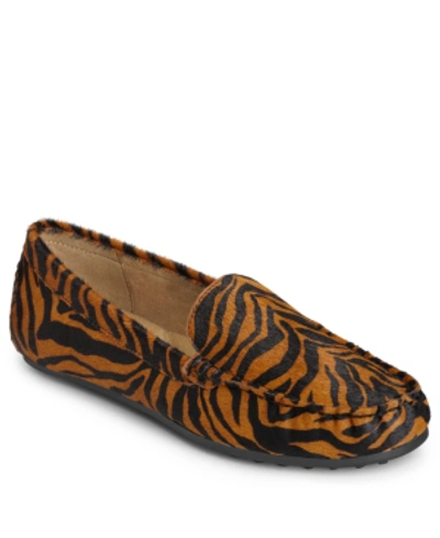 Shop Aerosoles Women's Over Drive Loafers Women's Shoes In Tiger Tan