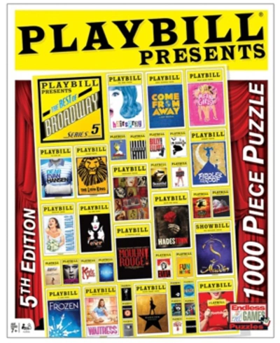Endless Games Playbill - Best Of Broadway Jigsaw Puzzle - 1000 Piece In No Color