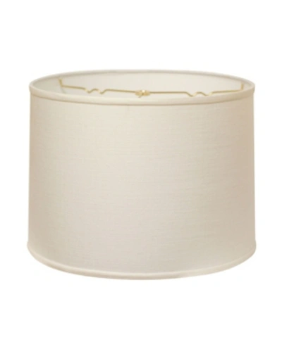 Macy's Cloth Wire Slant Retro Drum Softback Lampshade With Washer Fitter Collection In White