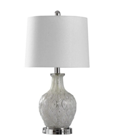 Shop Stylecraft Tabitha Table Lamp In Off-white
