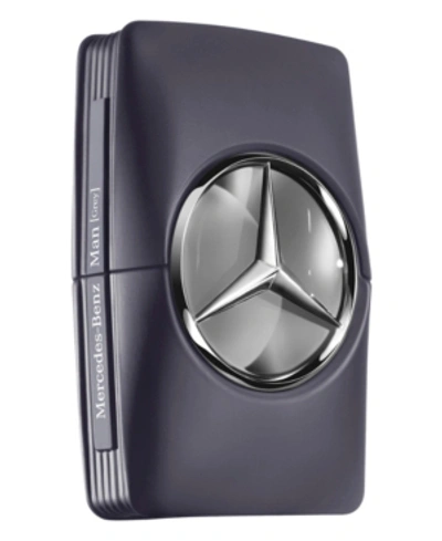 Shop Mercedes-benz Man Grey Eau De Toilette For Men, 3.4 oz