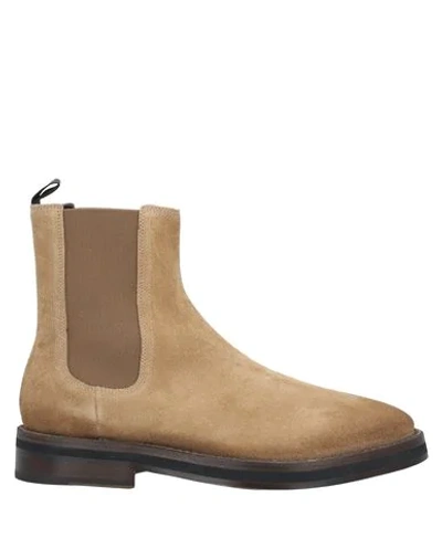 Rare Ankle Boots In Camel