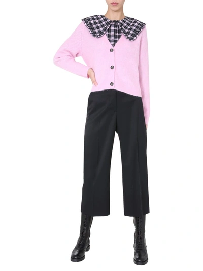 Shop Ganni Women's Pink Sweater