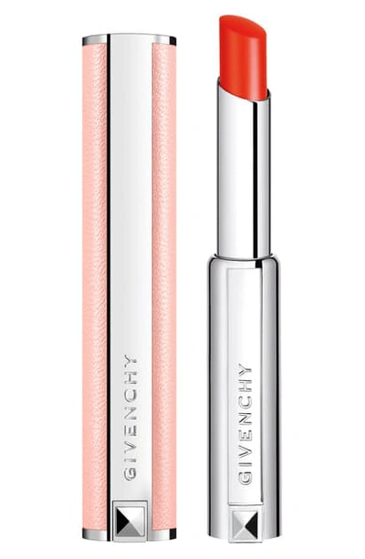 Shop Givenchy Le Rose Tinted Lip Balm In 302 Solar Red
