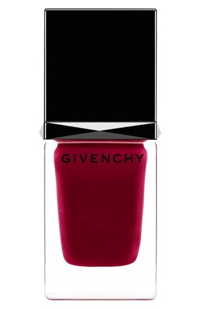 Shop Givenchy Le Vernis Nail Polish In 8 Grenate Initie